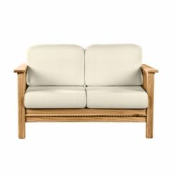 THE OFFICIAL This End Up Cottage Loveseat with Overstuffed Backs