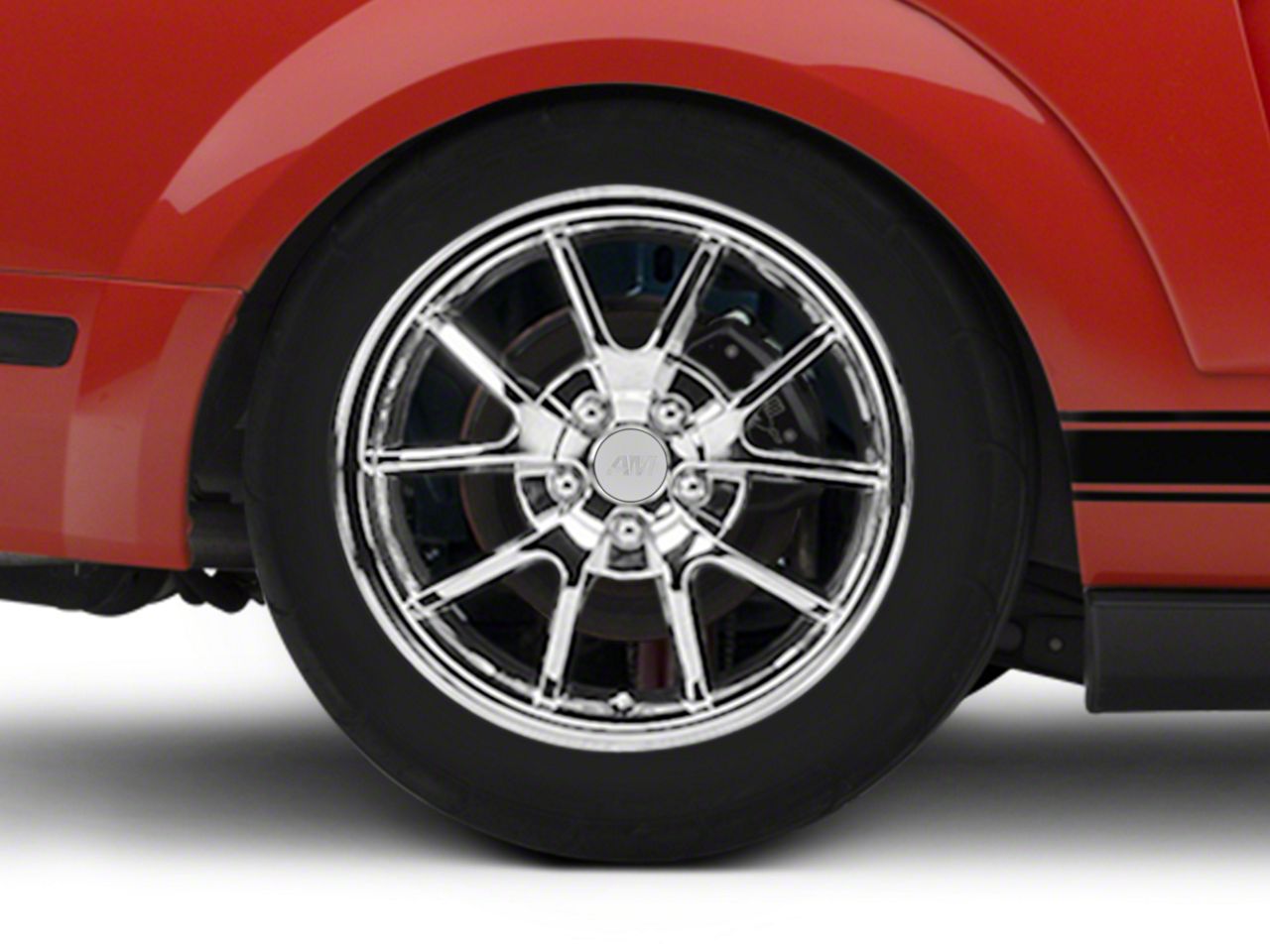 Chrome Deep Dish FR500 Wheel - 18x10 (05-13 All)