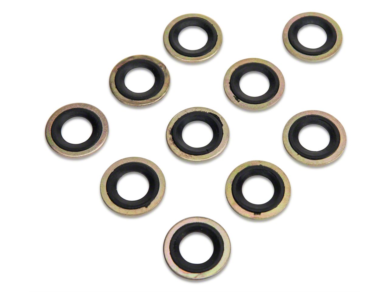 OPR Mustang Metal/Rubber Oil Drain Plug Gasket 10 Pack 100981 (7997