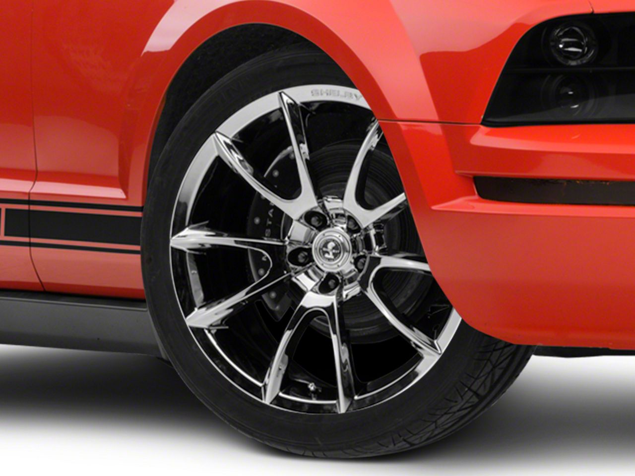 Shelby Super Snake Style Chrome Mustang Wheel 20x9 101415 (0514 All