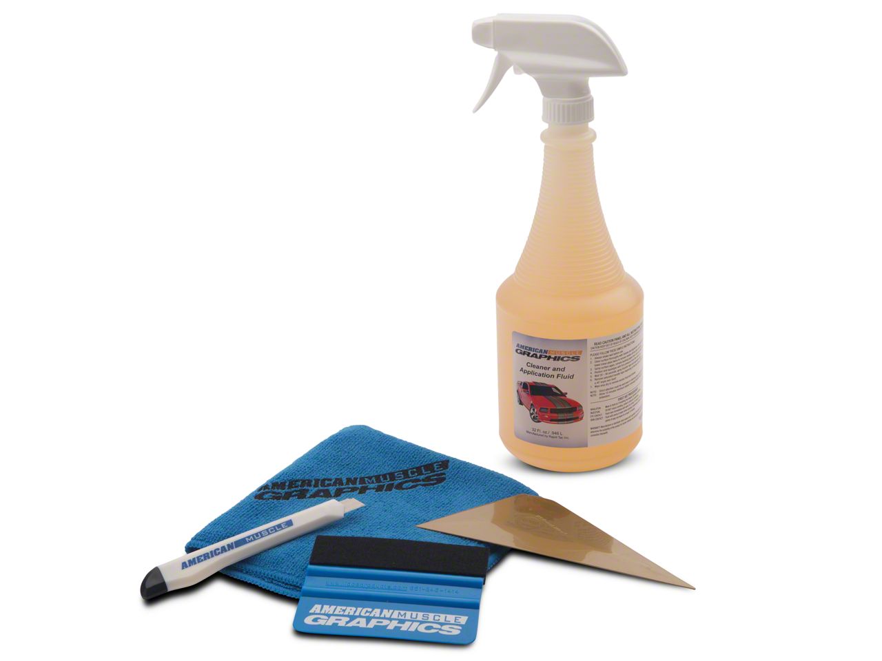 Mustang Vinyl Decal Installation Kit Free Shipping