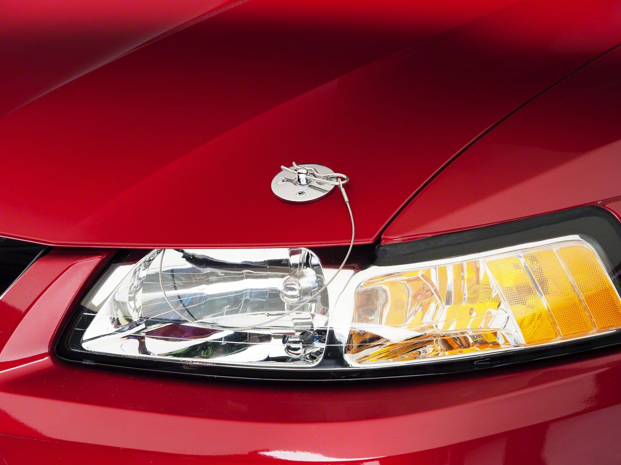 Chrome Hood Pin Appearance Kit (94-04 All)