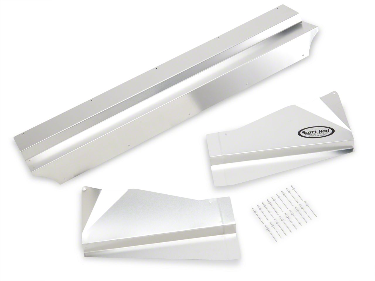 Scott Rob Fabrication Aluminum Radiator Cover (87-93 All)