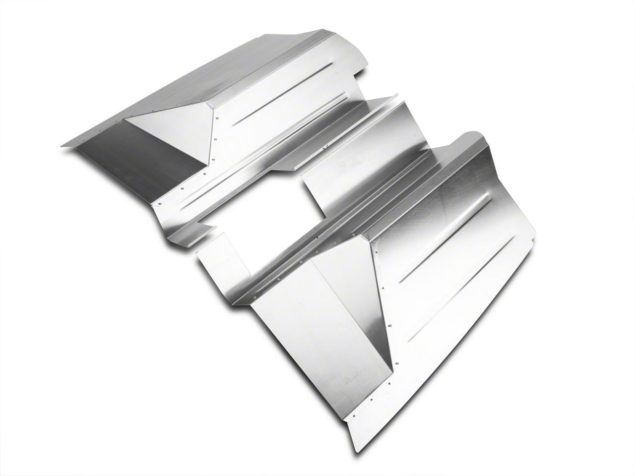 Scott Rob Fabrication Aluminum Inner Skirt Covers w/ Sway Bar (87-93 All)