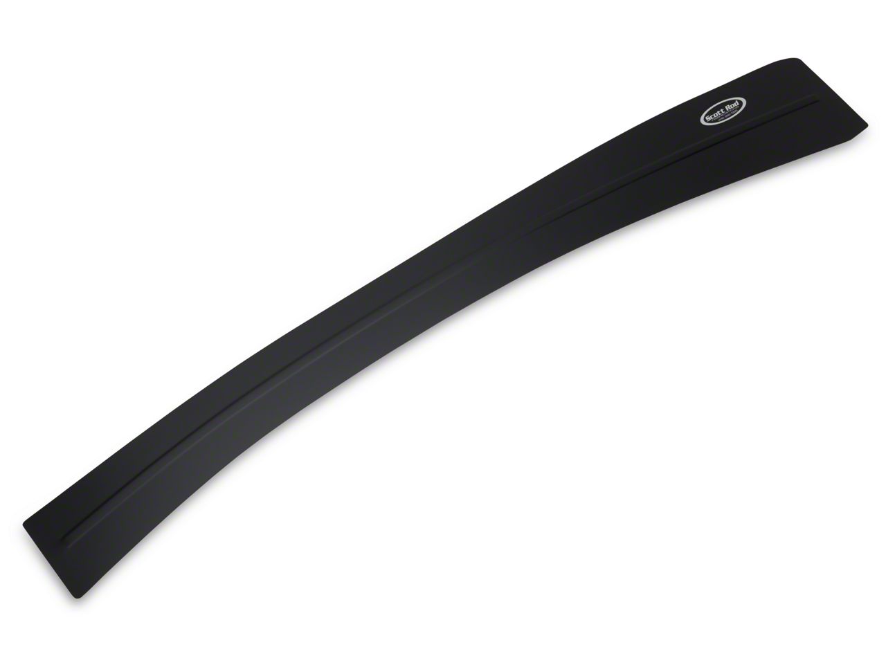 Scott Rob Fabrication Aluminum Firewall Cover w/o Cutouts - Black (87-93 All)