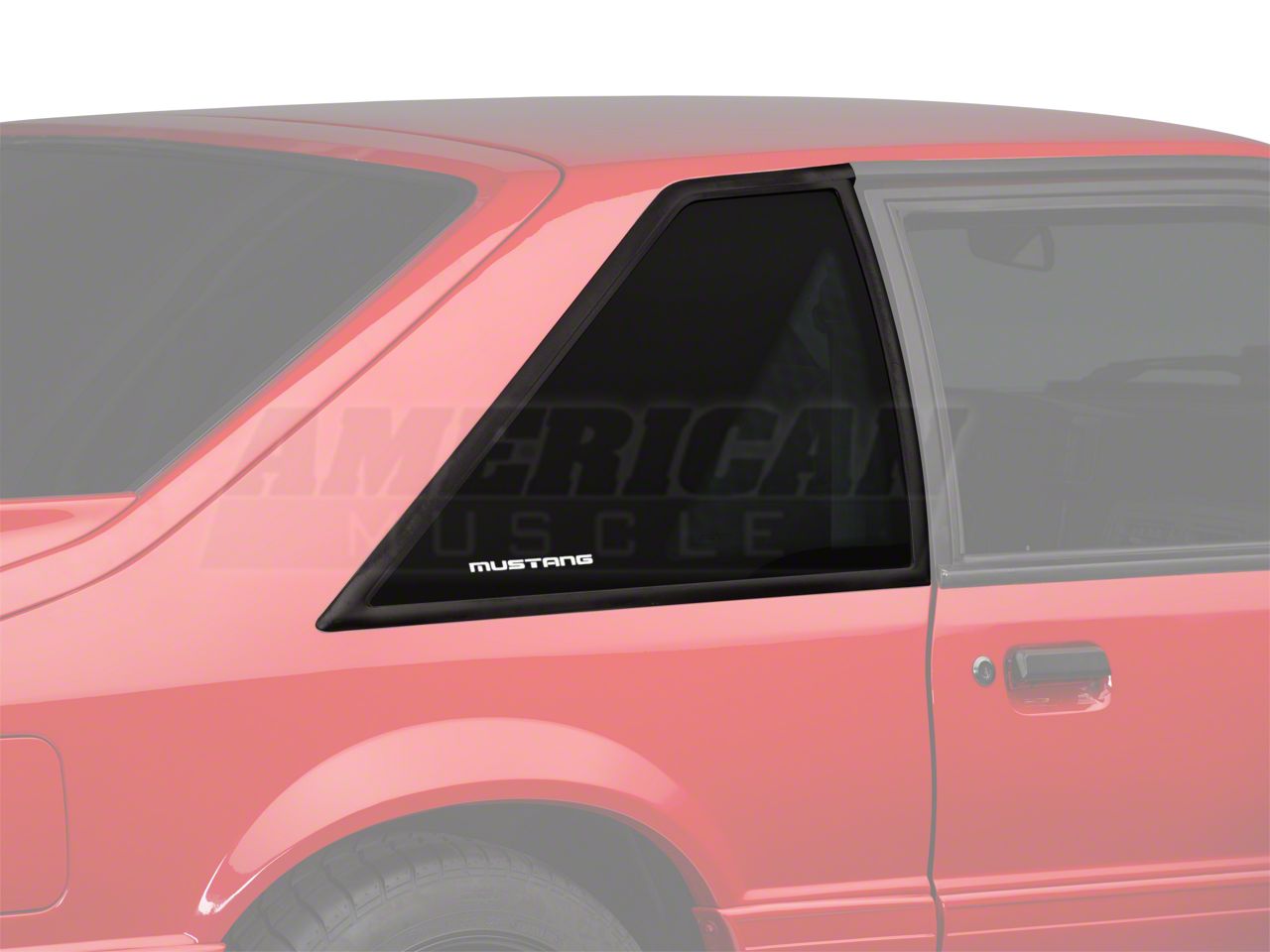Hatchback Quarter Window - Passenger Side (87-93 All)