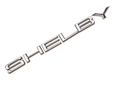 Shelby Lettering Trunk Emblem - Satin (05-11 All)