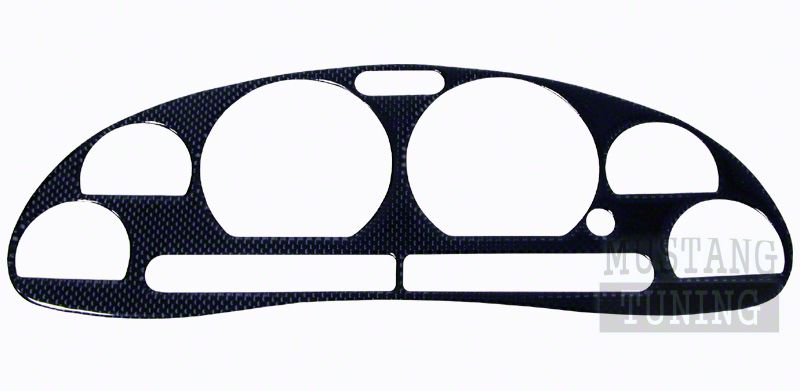 Carbon Fiber Gauge Insert (94-04)