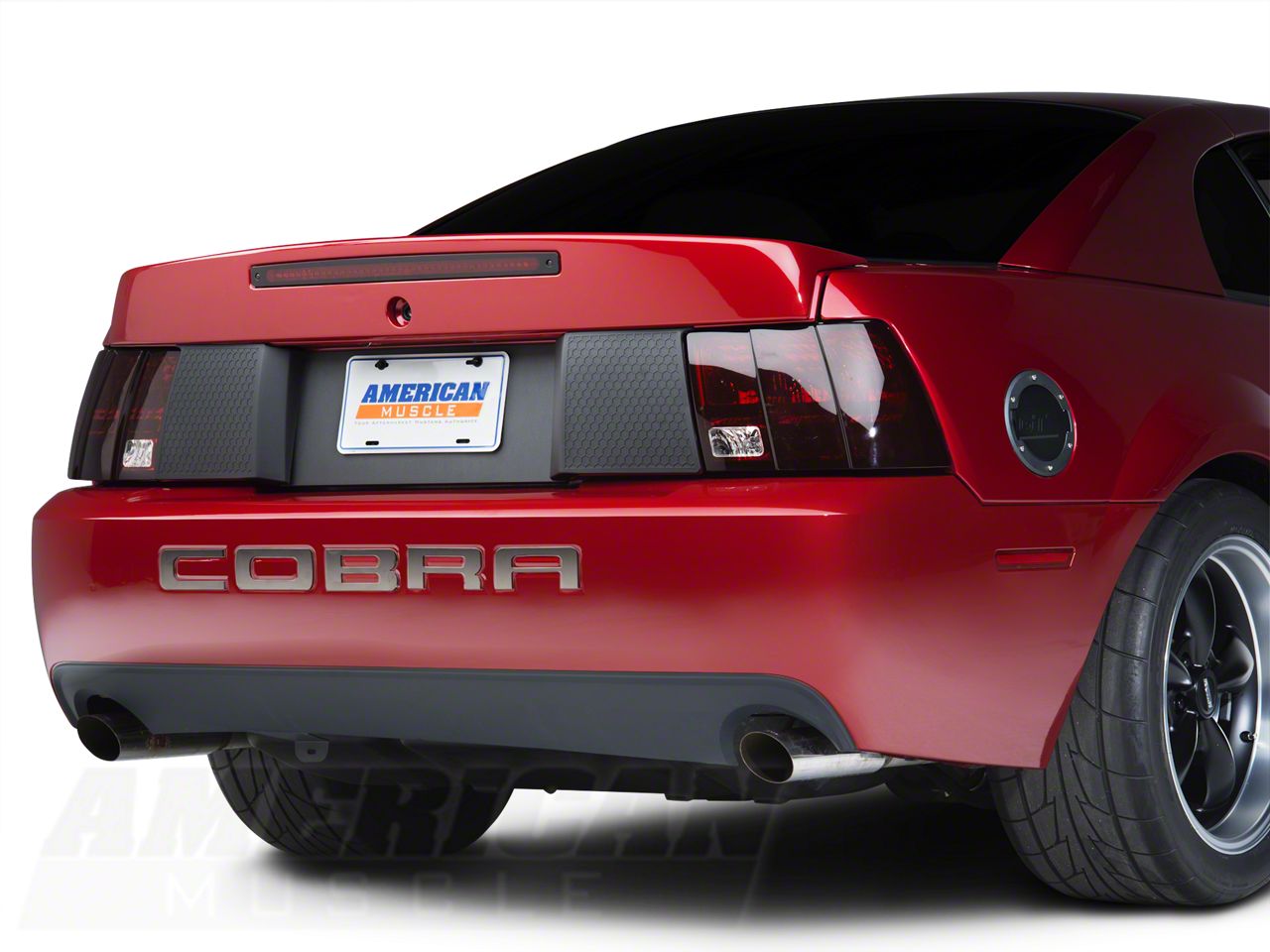 Black Chrome Bumper Insert Letters (03-04 Cobra)