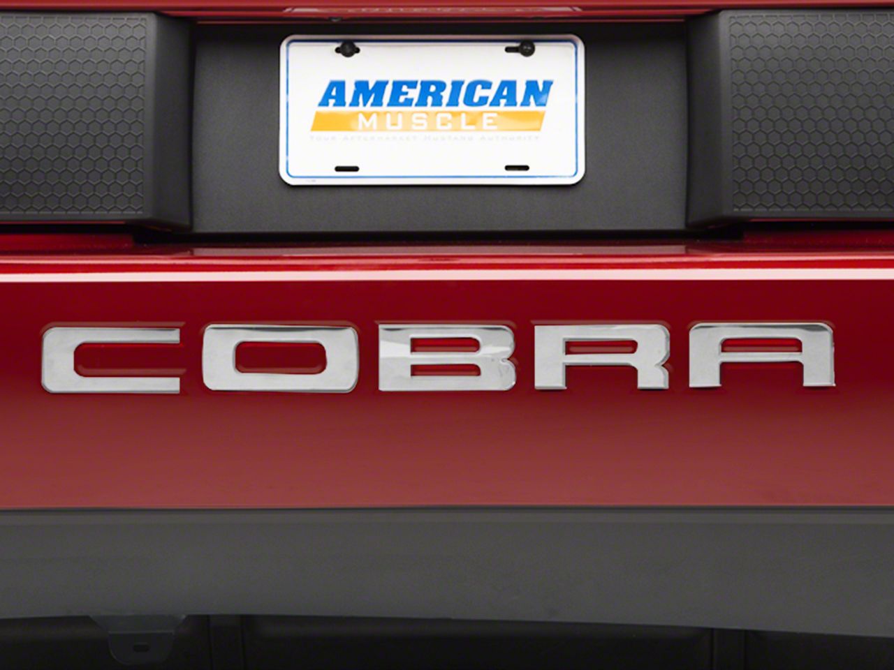 Stainless Steel Bumper Insert Letters (03-04 Cobra)