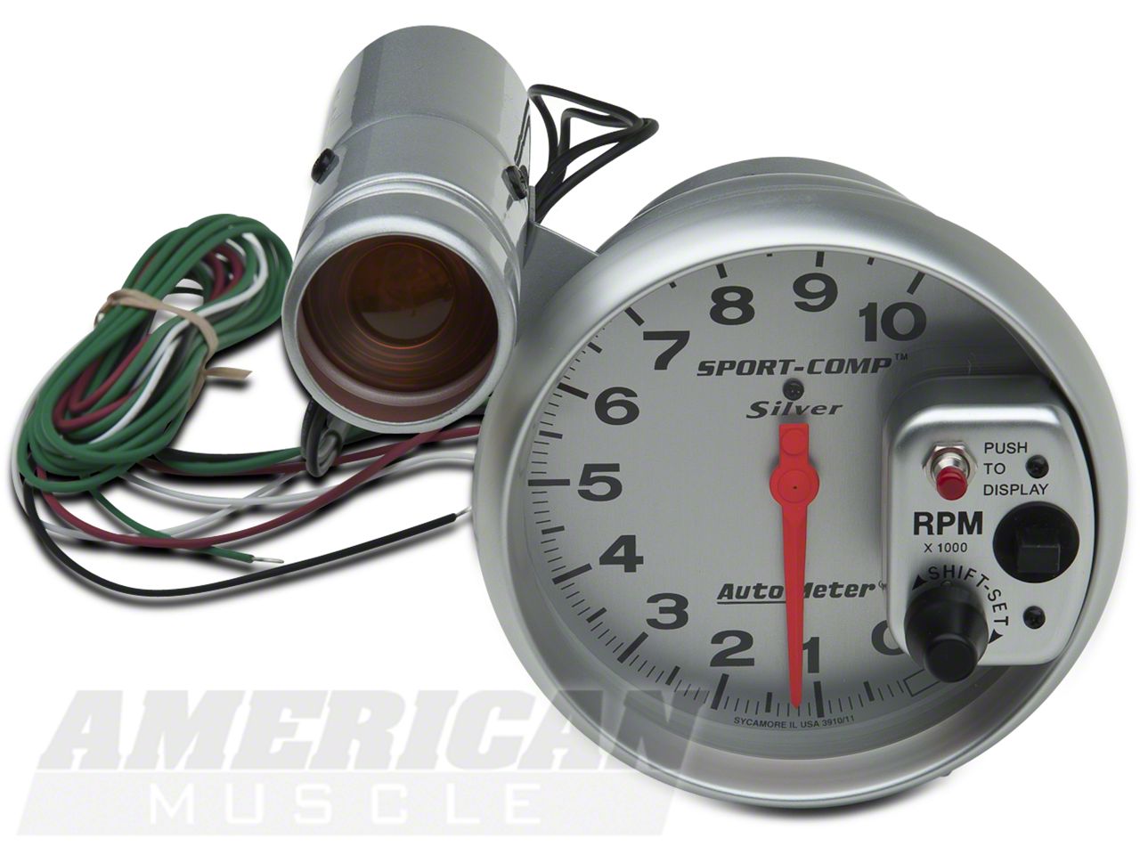 Auto Meter Sport Comp 5in Tachometer w/ Shift Light (79-13 All)