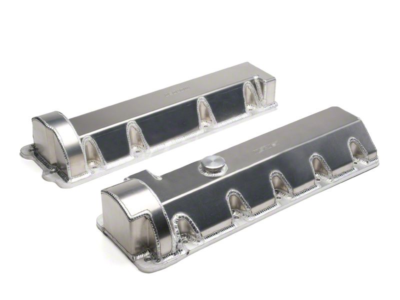 Moroso Fabricated Aluminum Valve Covers - 11 Bolt (96-04 GT)