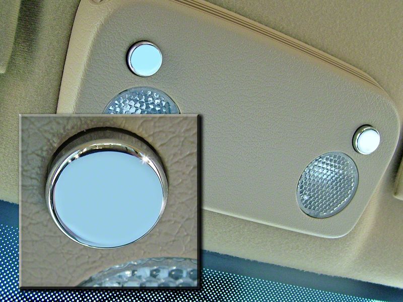 Chrome Map Light Button Covers (05-11 All)