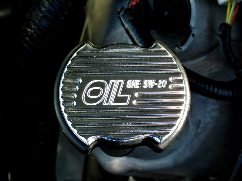 Chrome Mustang Oil Cap Cover (05-10)