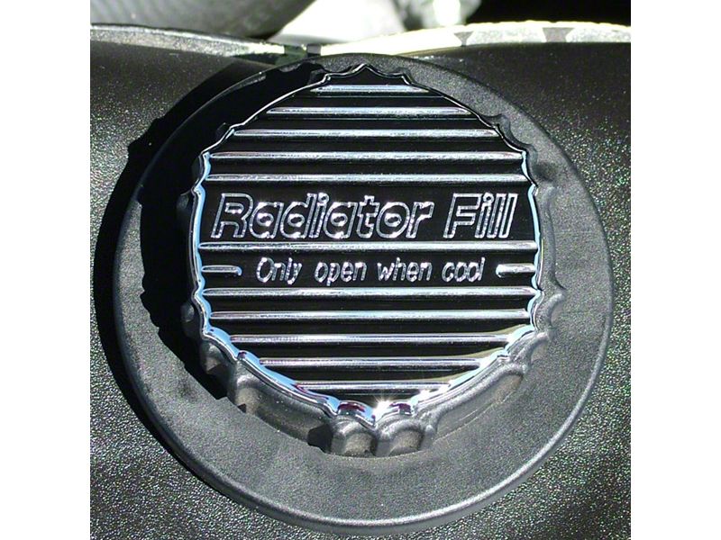 Chrome Radiator Cap Cover (2005-2010 Mustang)