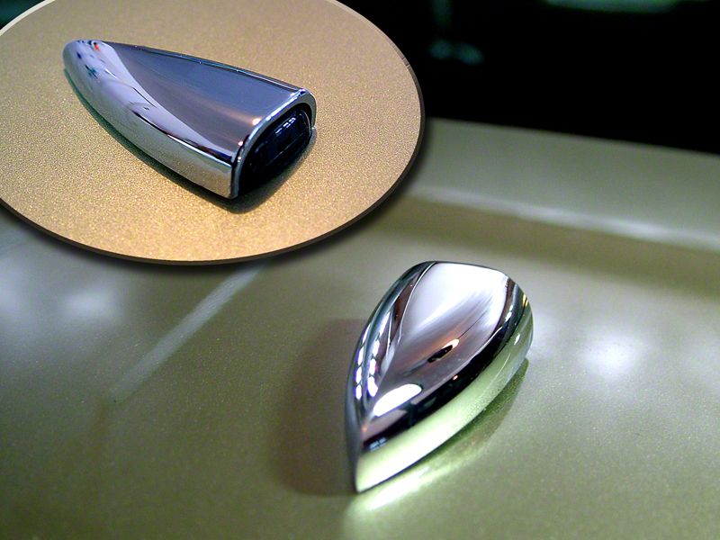 Chrome Windshield Washer Squirter Covers (05-09 All)