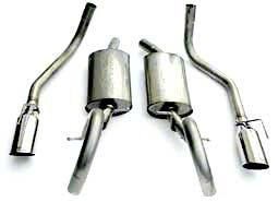 Steeda Dual Exhaust Catback (99-04 V6)