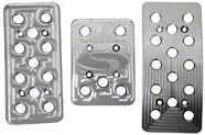 Steeda Billet Mustang Pedal Covers 3 Piece set (79-04 Auto Trans)