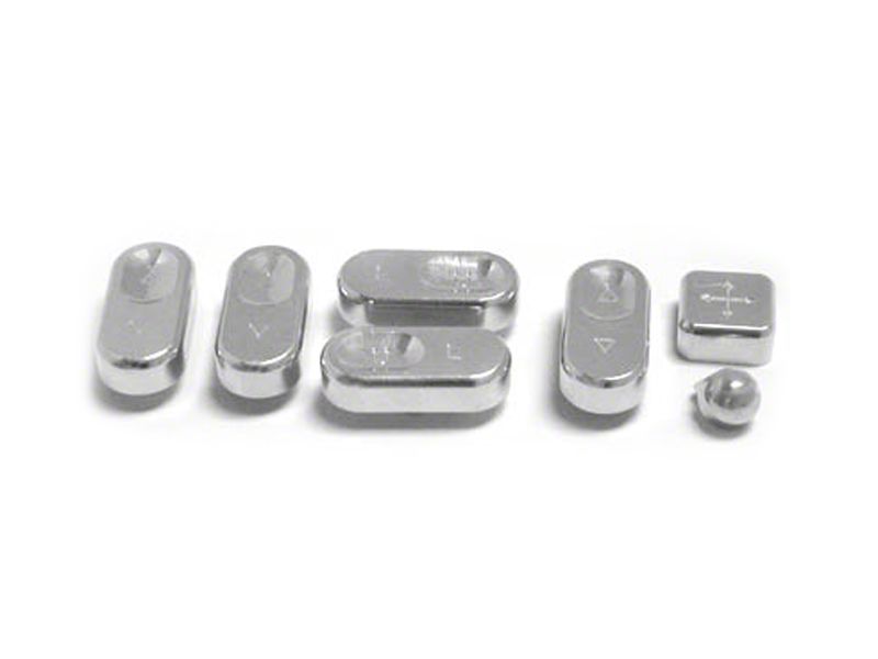 Steeda Billet Window Switches (94-03 Mustang Convertible)