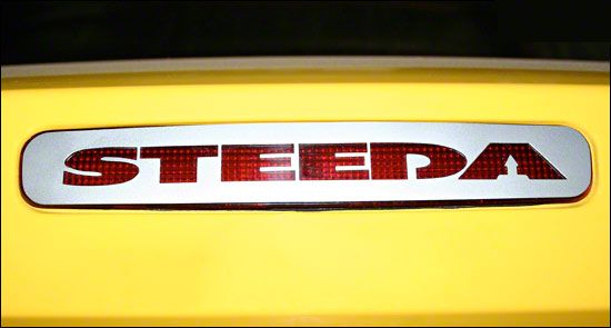 Steeda Aluminum Third Brake Light Cover (05-09)