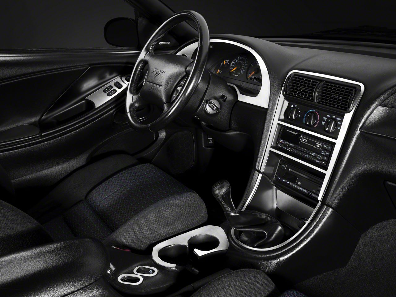 Brushed Aluminum Dash Overlay Kit (94-00 All)