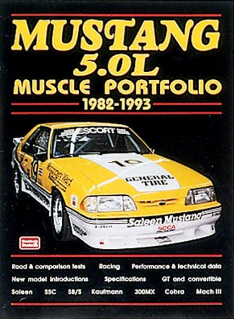 Mustang 5.0L Performance Portfolio 1982-1993 - Book