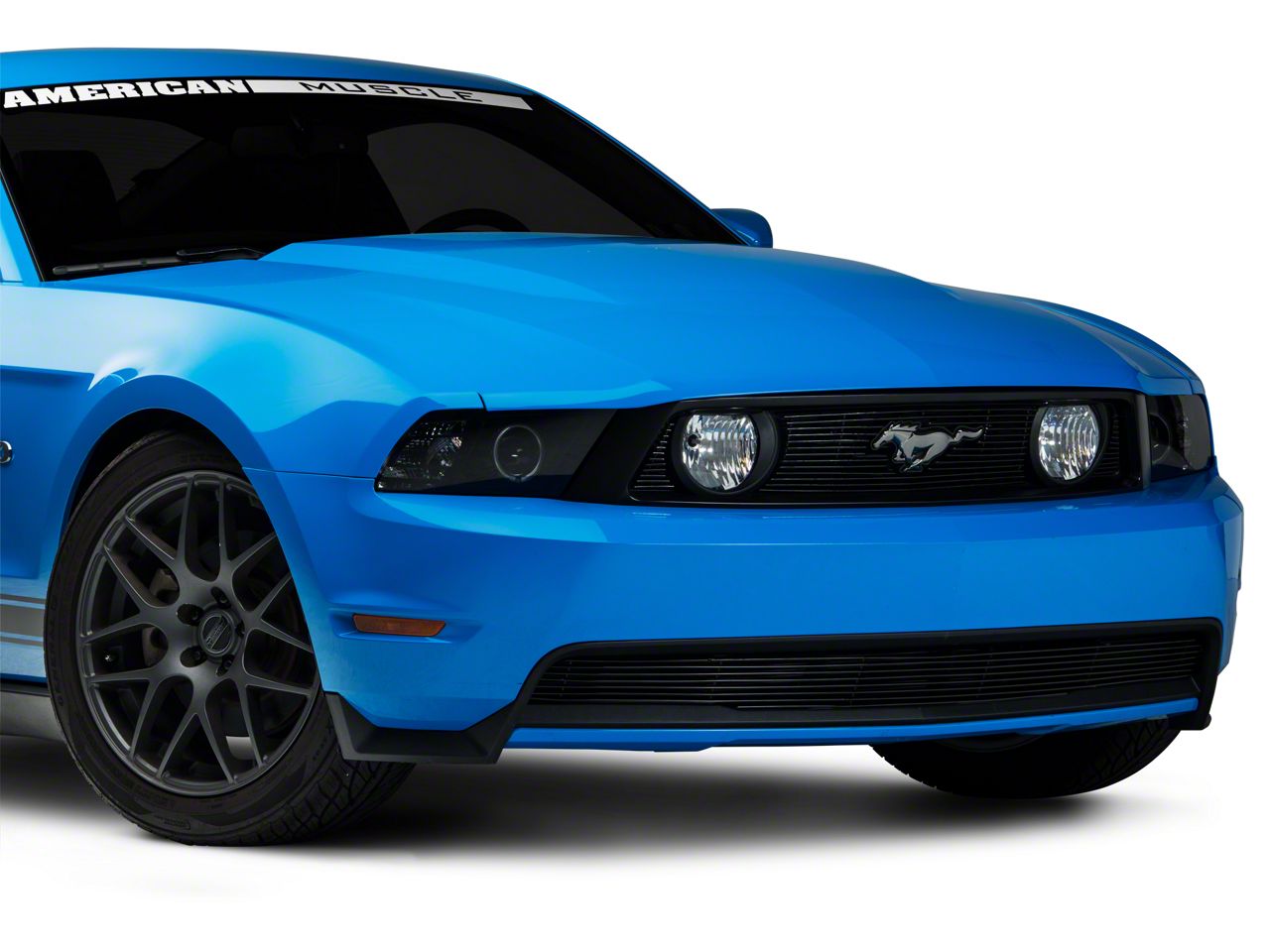 Black Billet Grille - Upper (10-12 GT)