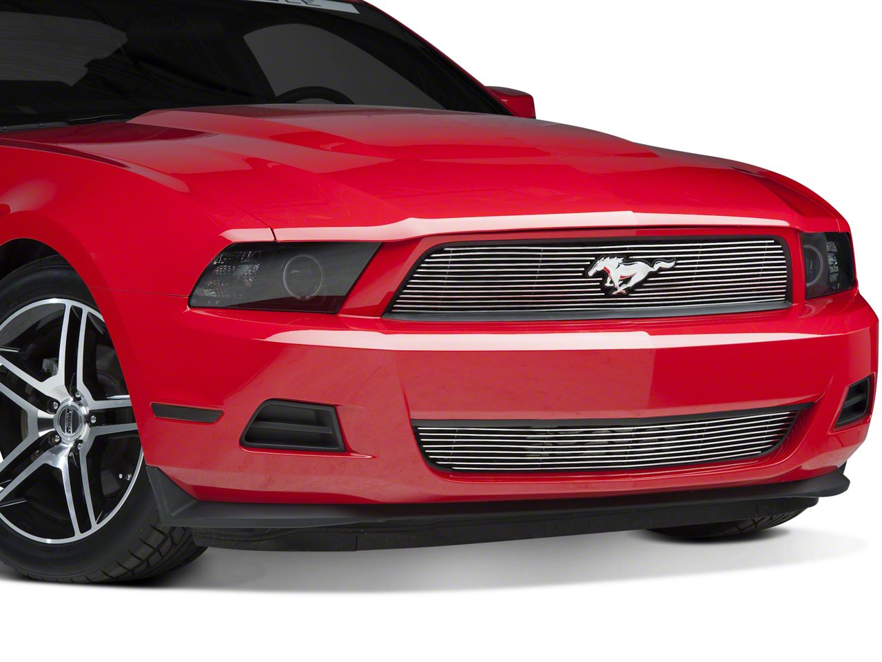 Polished Billet Grille - Lower (10-12 V6)
