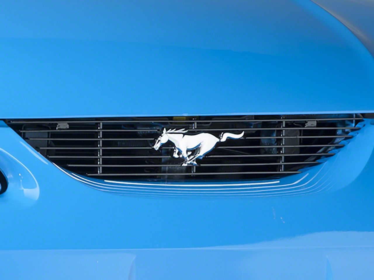 Black Billet Grille w/Pony Cutout - Combo (94-98 All)