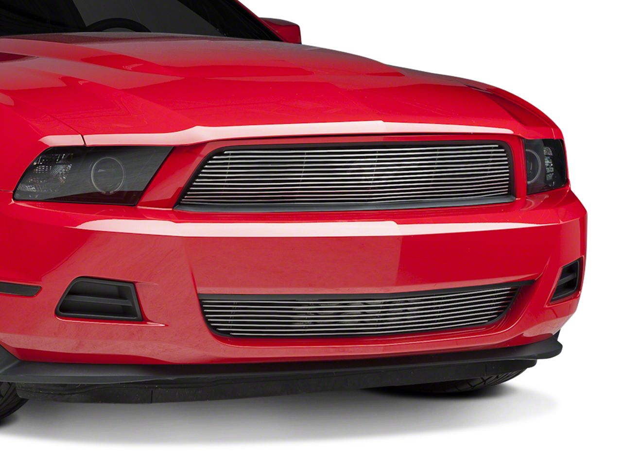 Polished Pony Delete Billet Grille - Combo (10-12 V6)