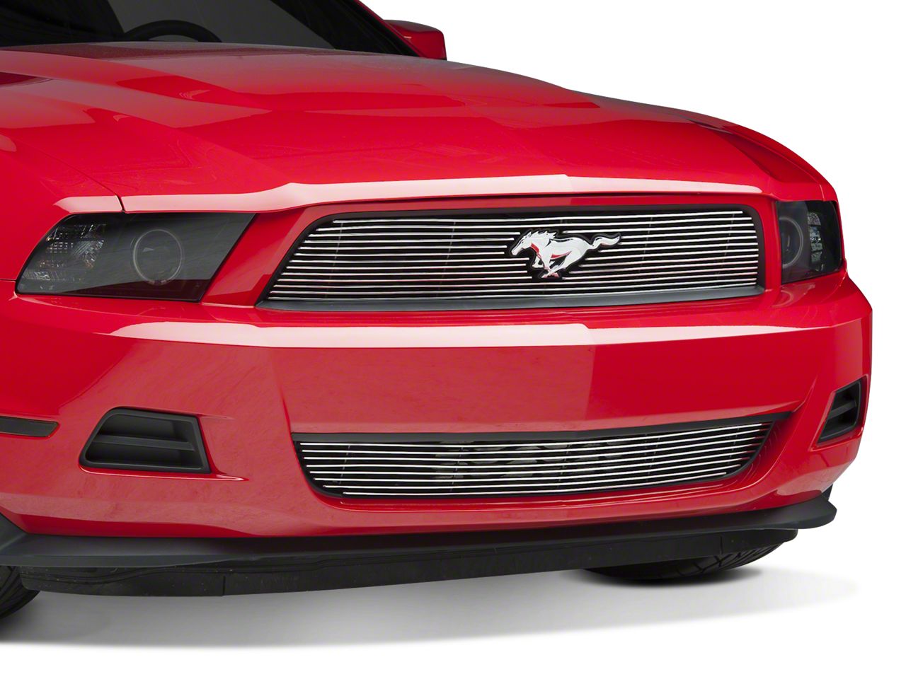 Polished Billet Grille - Combo (10-12 V6)
