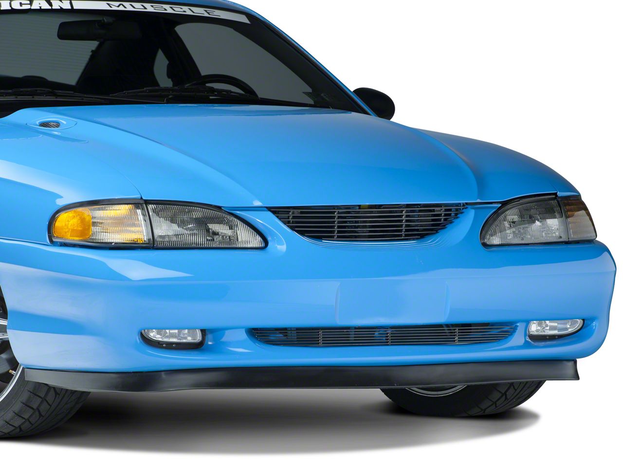 Black Pony Delete Billet Grille - Upper (94-98 All)