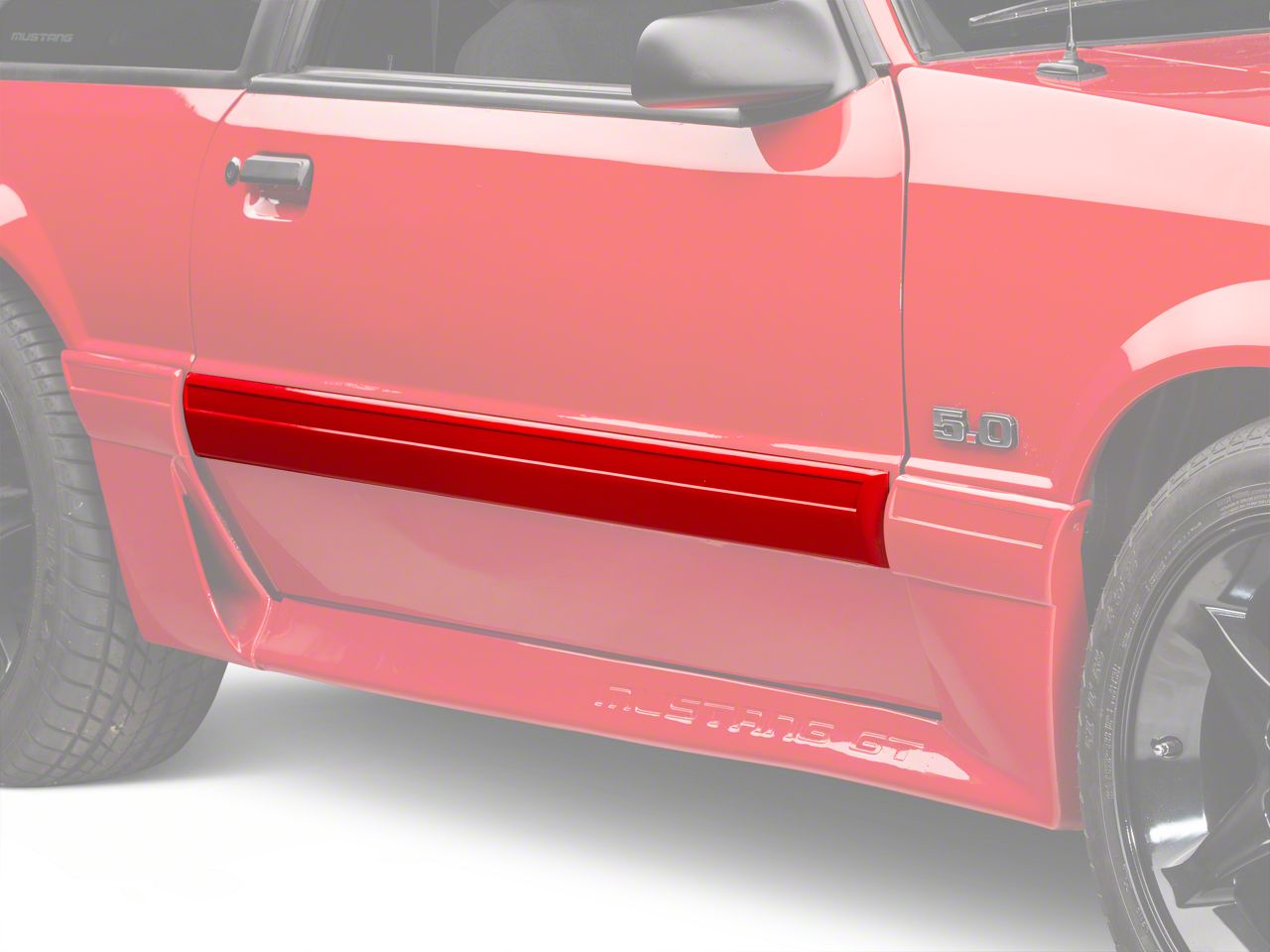 RH Door Molding (87-93 GT)