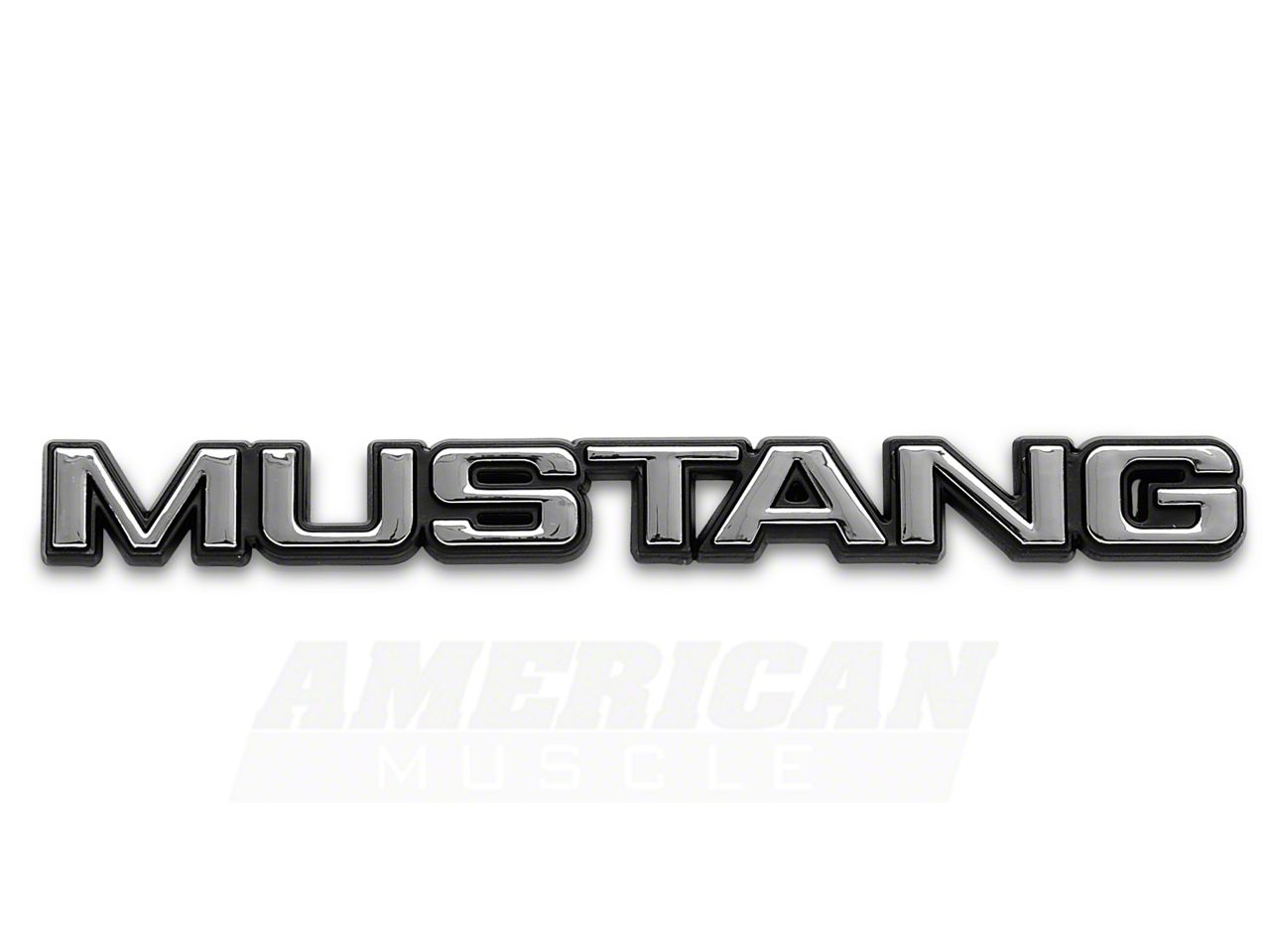 MUSTANG Trunk Emblem