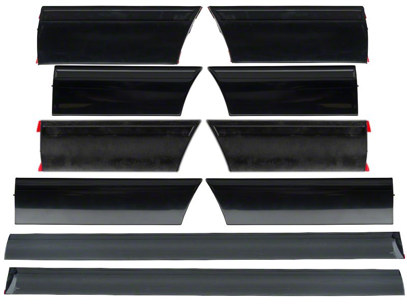 Mustang LX Body Side Molding Kit (9193 LX) Free Shipping