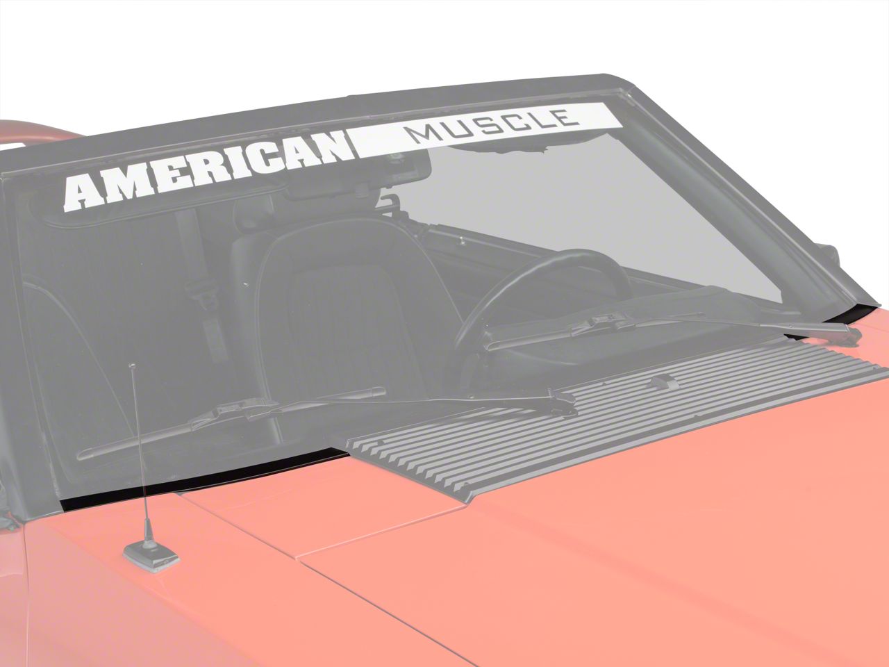 Windshield Lower Trim Moldings (83-93 All)