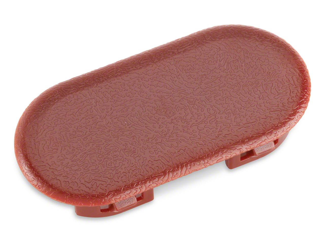 Center Console Oval Access Plug - Red (87-93 All)