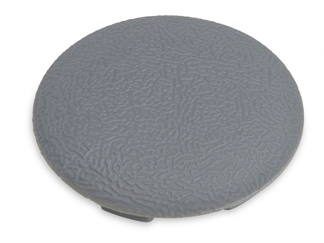 Center Console Round Access Plug - Gray (87-93 All)