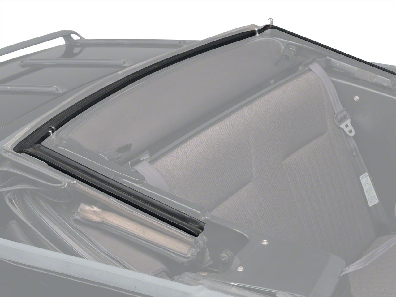 Convertible Top Header Weatherstrip (85-93 All)