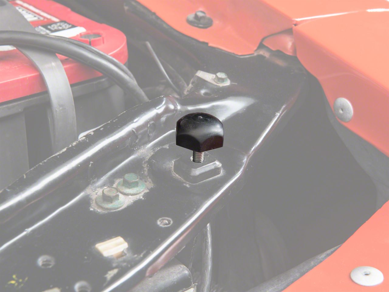 Adjustable Rubber Hood Bumper (89-04 All)