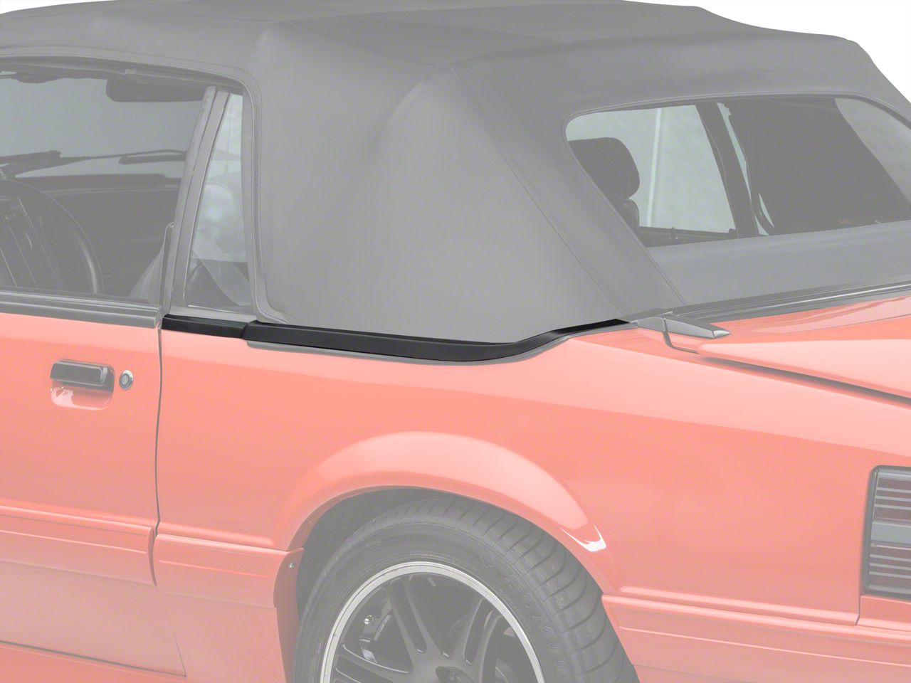 Convertible Top Boot Well Weatherstripping - LH (87-93 All)
