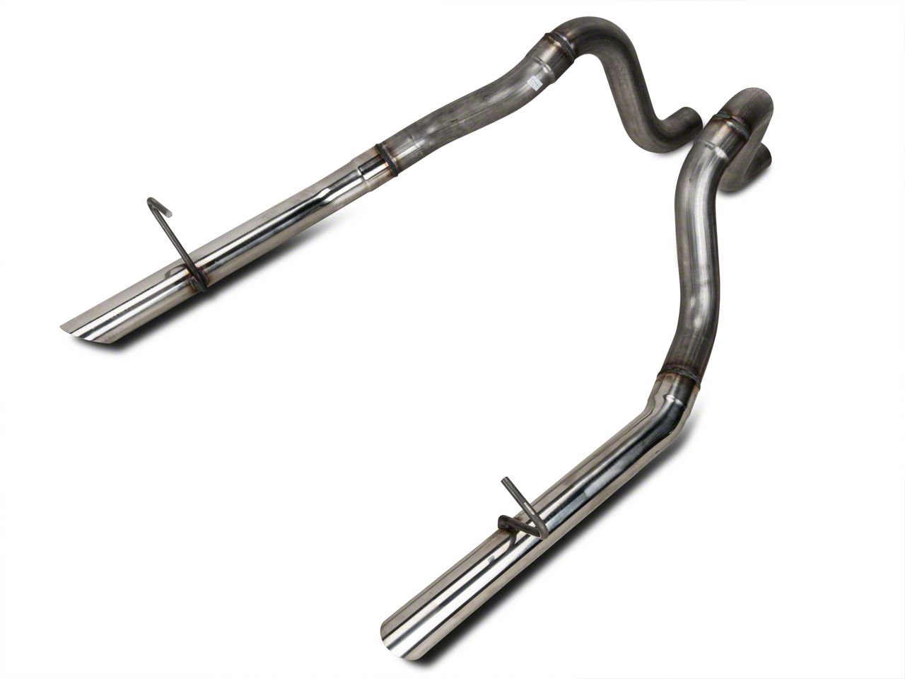 Flowmaster 2.5in Stainless Tailpipes (87-93 LX; 86 GT)