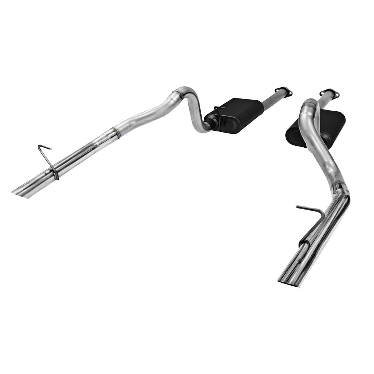 Flowmaster American Thunder Catback - Stainless Steel (87-93 LX; 86 GT)