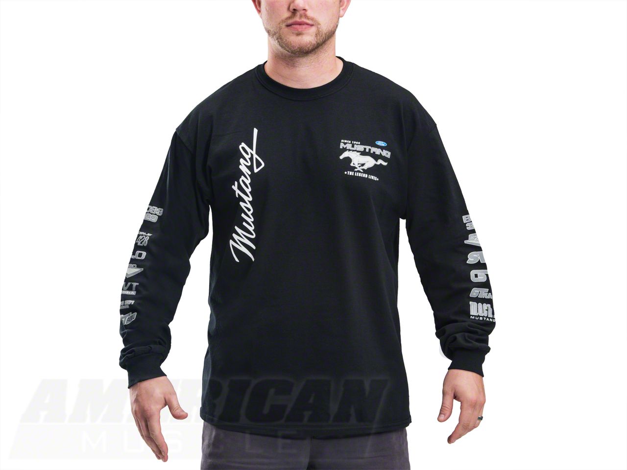 The Legend Lives Long Sleeve Tee - Black