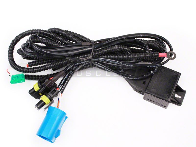 HID Replacement Dual Beam Harnesses - 9004 (87-93 All)