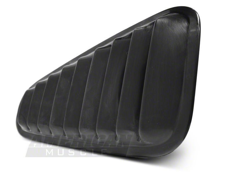 Mustang Louvered C-Pillar Scoops (05-10) - Unpainted