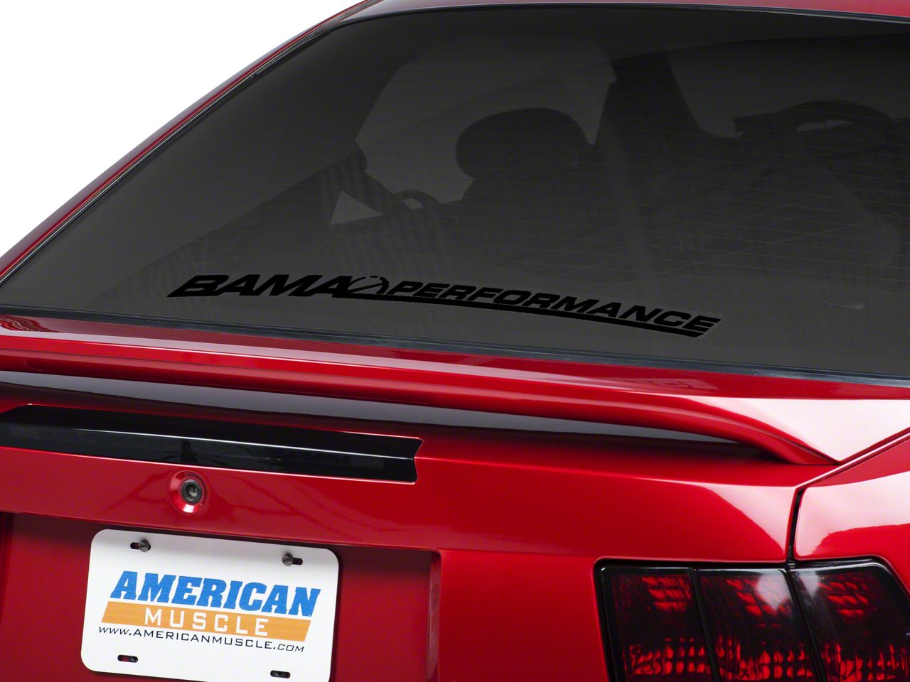 Bama Performance Lower Windshield Decal - Black (79-14 All)