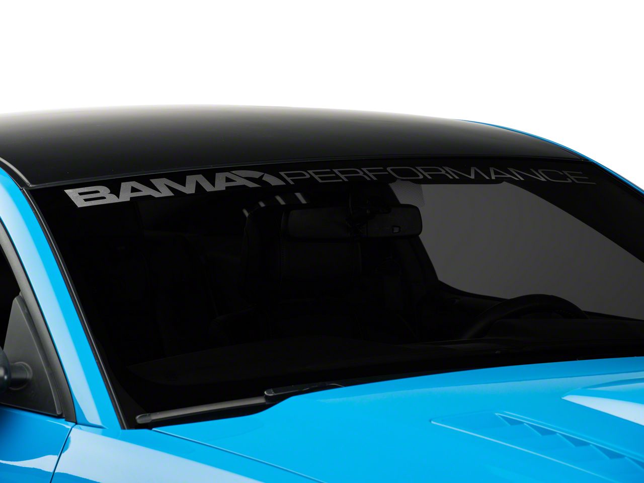 Bama Performance Windshield Banner - Frosted (05-13 All)