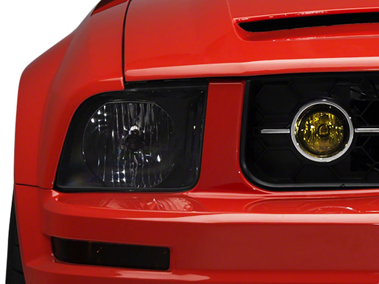 Mustang Yellow Fog Light Tint (0509 Pony Package) Free Shipping