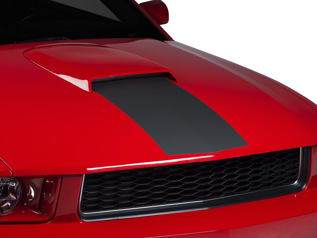 Matte Black Hood Stripe (05-09)